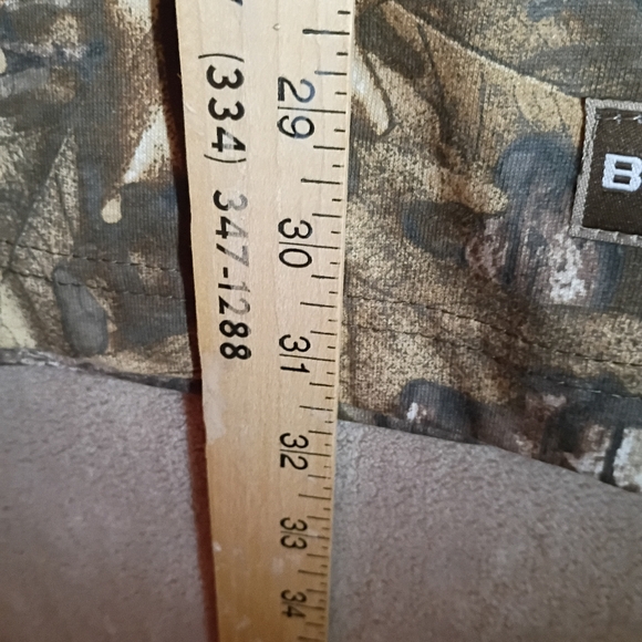 Berne Outdoor Realtree Edge Camo T-Shirt Men’s Large NWT Pocket Tee Hunting Work - Picture 5 of 7